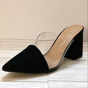 NWB Coconuts by Matisse Black Pointed Toe Mule - Sz 8M